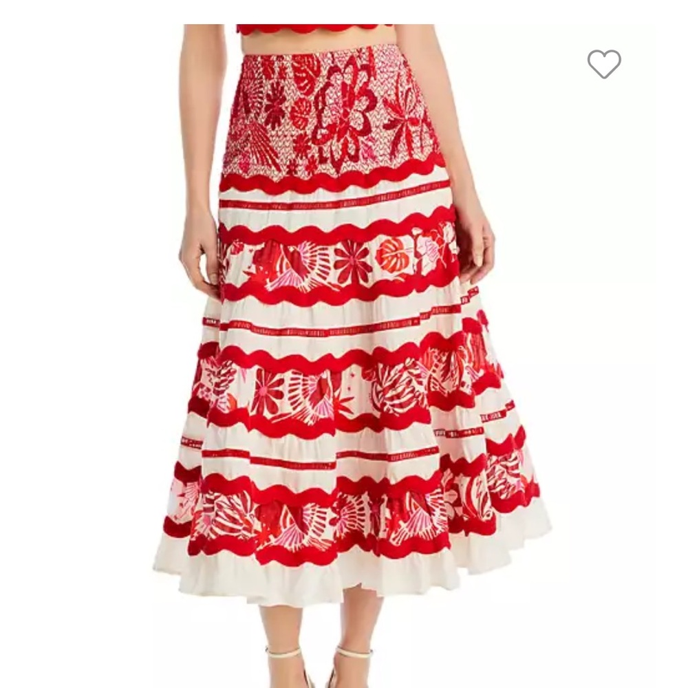Farm Rio Midi Skirt